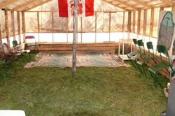 Tente montagnaise longue